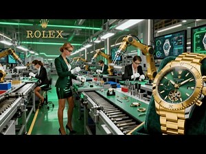 Inside the ROLEX Gold Factory in Switzerland: 96.9% Solid Gold Bar to $50,000 Watch (Full Process)