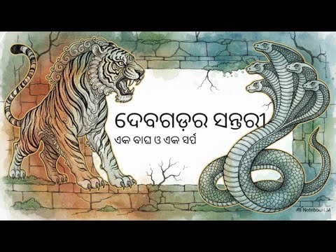 ଦେବଗଡ଼ର ସନ୍ତରୀ || ଏକ ବାଘ ଓ ଏକ ସର୍ପ