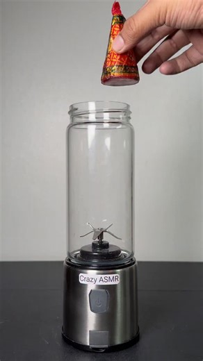 Crazy ASMR | Spinner + Fountain Firecracker vs Mini Blender 🤯🔥 | Instagram