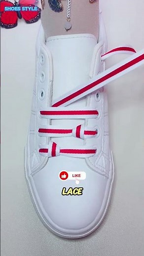 Perfect Trendy Shoelace Tie Method 👟 Easy Way to Tie Your Shoes in Style #shoelaces #shorts