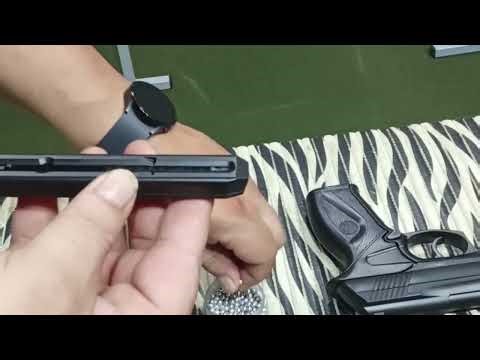 How to load ammunition into an R11 CO2 cartridge.