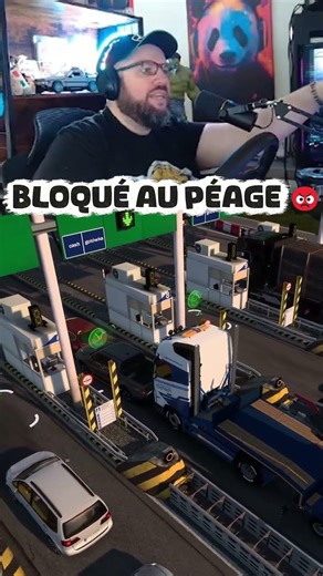 BLOQUÉ AU PÉAGE #ets2 #eurotrucksimulator2 #shorts #youtubeshorts