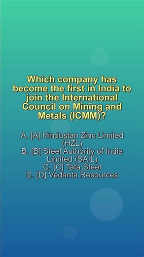Which company has become the first in India to join the International | General Knowledge Quiz