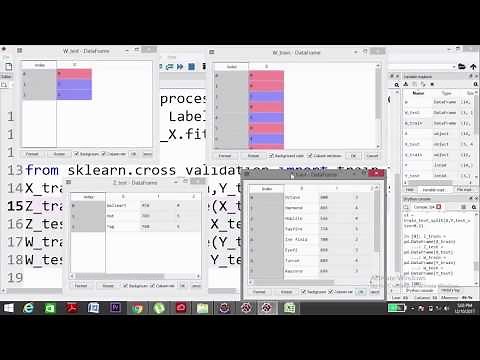 How to split CSV dataset into Training Set and Test Set | Machine Learning | Python