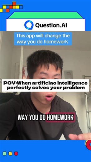 Find a good helper for solving problems! 🤩#questionai #homework #chatbot #study #math #ai #student