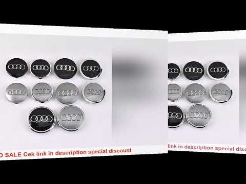 4pcs 60mm 61mm 68mm 69mm 77mm Car Wheel Center Caps For Audi A1 A2 A3 A4 A5 A6 A7 A8 Q2 Q3 Q4 Q5 Q7