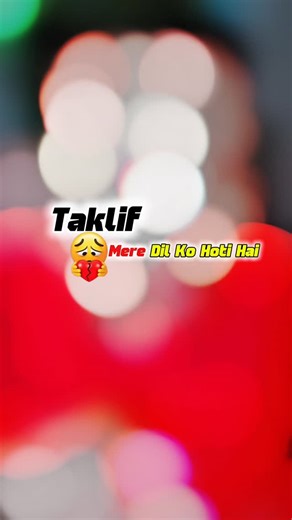 Nehal Alam on Instagram: "Taklif Mere Dil Ko Hoti Hai💯"