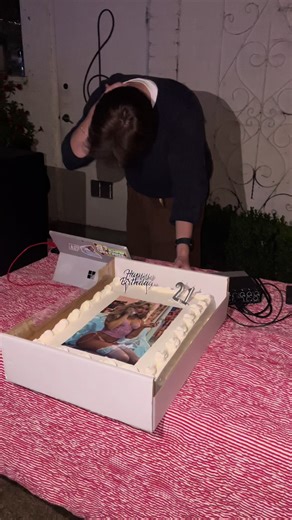 Big John's Lovely Birthday Cake Celebration