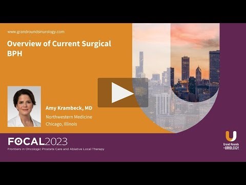 Overview of Current Surgical BPH