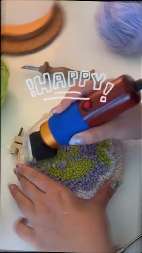 Poke embroidery is a special technique of embroidering patterns with wool thread.