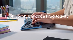 ProtoArc Backlit Bluetooth Ergonomic Keyboard, EK01 Plus Full Size Wireless Split Keyboard with Dual Bluetooth and USB, Cushioned Wrist Rest, Rechargeable, Compatible with Windows/Mac/Android, Blue