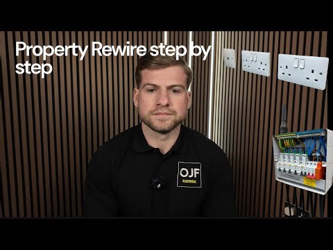 Electrical rewire - Step by Step