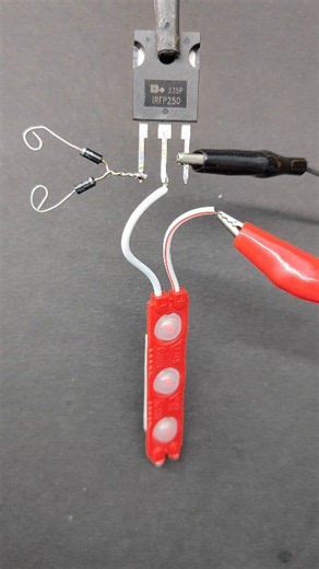 Touch Switch Circuit using MOSFET | Simple Electronics Project #diy #fblifestyle | Mr. Circuit Studio