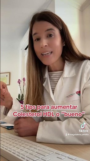 Tips para aumentar el colesterol HDL o colesterol bueno #colesterol#salud#doctor#cardiologia#