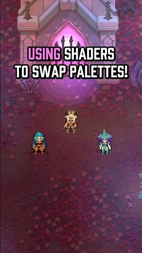 How to swap sprite palettes using a shader in Godot