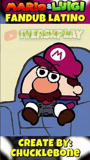 MARIO NO DEJA JUGAR A LUIGI en la PS2🎮 - Fandub Español Latino