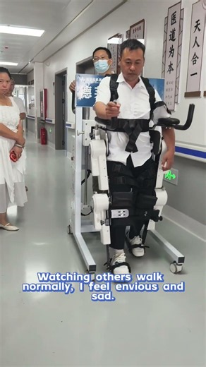 Leg effort-saving black technology, daily flat walking without burden # lower limb exoskeleton