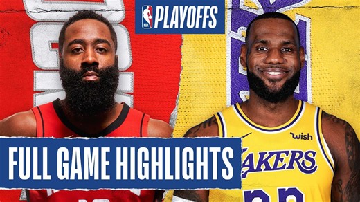 ROCKETS at LAKERS | FULL GAME HIGHLIGHTS | September 6, 2020