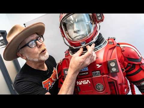 Adam Savage Reviews Project Hail Mary's Spacesuit!