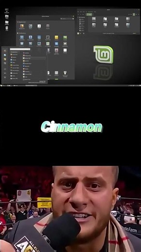 My Linux Desktop Environment Reaction 😂 #Linux #Shorts