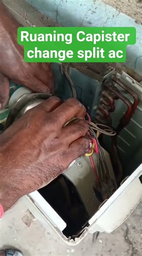 Changing a run capaciter#