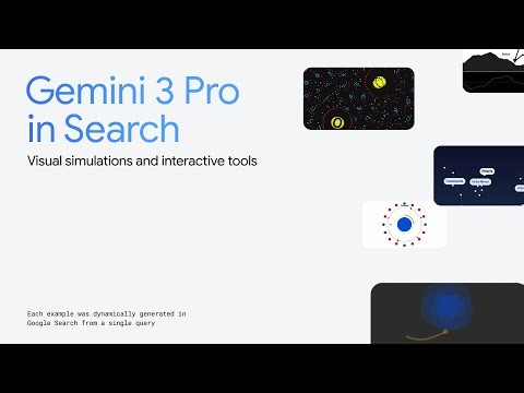 Create interactive visuals with Gemini 3 in Google Search