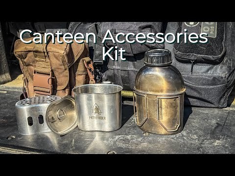 NEW Product Canteen Accessories Kit with Dave Canterbury
