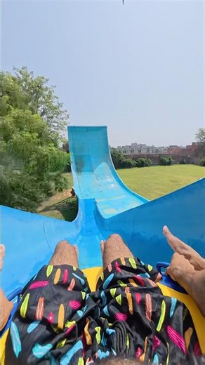 Bella Ciao Most speed Waterslides Parkour pov Funs. #youtubeshorts #waterpark