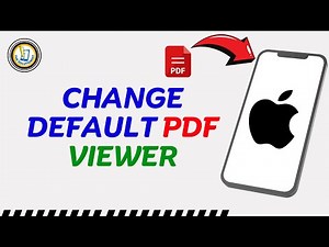 How to Change Default PDF Viewer On Any iPhone