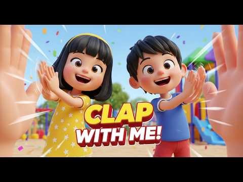 Clap With Me Song 👏 | Action Song for Kids | Interactive Toddler Learning | Mira & Avi
