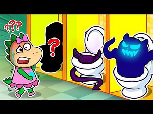 😱 Toy Fell into the Toilet! 🧸 Potty Training 🚽 Healthy Habits 🔥 Fire Spike Kids Stories