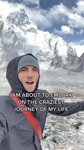 5.5K views · 211 reactions | I am hiking to Mount Everest Base Camp. This is going to be a crazy adventure . . . . . . . . #everest #everestbasecamp #ebc #ebctrek #travel #travelfamily #travelcouple #bucketlisttravel #adventuretravel #familytravel #travelvlog #familyvlog #adventure #adventuretime #bucketlist #vlog #travelphotography #beautifulplaces #uniquetravel #fun | Counting Countries | Facebook