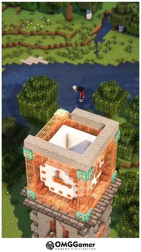 🕰️ Clock Tower In Minecraft With Grand Design and Timeless Landmark Vibes ✨ 🕰️ 🕰️✨ Build an impressive clock tower using stone, bricks, and detailed clock faces. Add bells, balconies, and warm lighting to create a stunning landmark perfect for cities, villages, or medieval worlds. 🏙️🔥 #MinecraftClockTower #LandmarkBuild #CozyMinecraft #CreativeStructures #CityDesign | OMGGamer