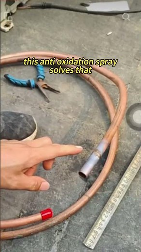 Inside Your AC Pipes Stays Clean With This Method #HVAC #PlumbingTips #Soldering