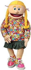 Silly Puppets 30" Cindy Professional Puppet with Removable Legs in Peach