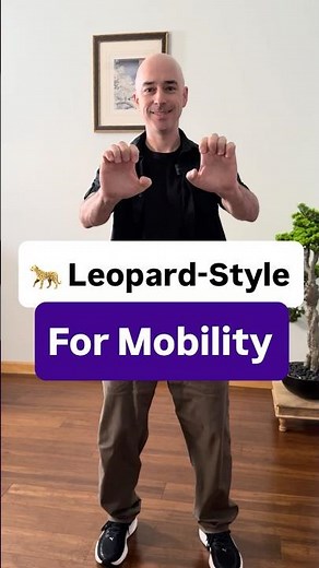 🐆 Leopard-Style Flow for Shoulder Mobility
