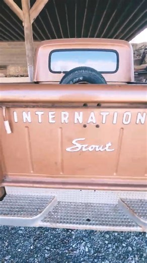 1969 International Scout farm truck!