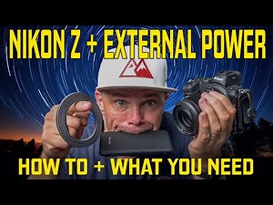 How to run on battery power banks on Nikon Zfc z30 z5 z8 z9 (with MagTame USB-C Cables)