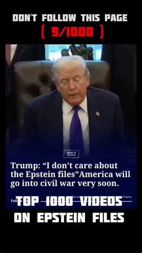 If you follow this page you will know about the world so Don’t The Epstein files refer to a collection of court documents, testimonies, and released records connected to Jeffrey Epstein's criminal case and his network of associates. These files have drawn public attention for revealing how power, wealth, and influence may have enabled abuse and accountability failures over many years. #epsteinfiles #jeffreyepstein #truecrime #justice #viral