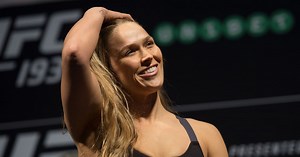 Ronda Rousey has been pictured wearing nothing but BODY PAINT