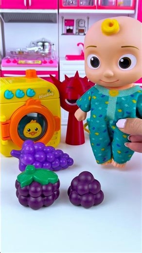 ASMR Toy Unboxing Miniature Cocomelon & Sprunki Washing Machine Set | Satisfying with Subi Toys