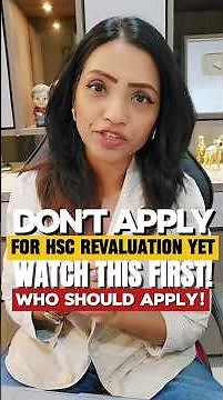 HSC 2026 REVALUATION PROCESS | WHO SHOULD APPLY? THE PROS & CONS