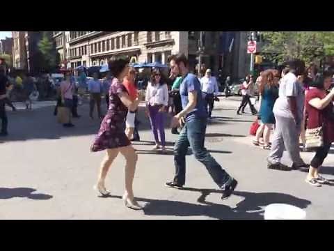Swing Dancing on the streets of NYC!