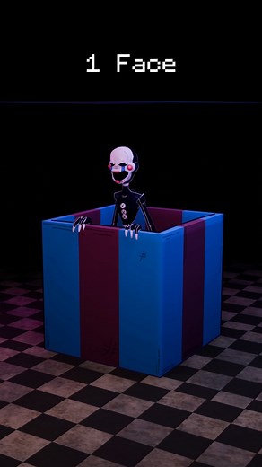 FnaF Cloth Simulation #fyp #fnaf #blender