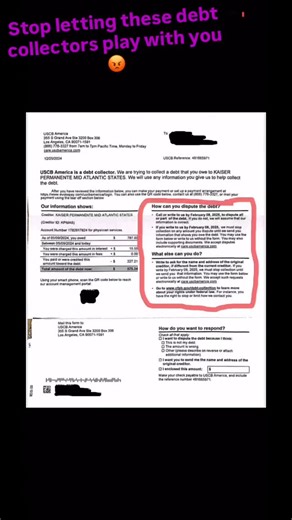 🚨 PSA: Don’t Ignore This Letter! 🚨 If you receive a letter in the mail from a debt collector, read it carefully. This is called a Dunning Letter. A dunning letter is sent when a debt collector buys or attempts to collect a debt they claim you owe. The most important part? 👉 The small print. 📌 What you need to know: * You typically have 30 days to dispute the debt. * If you do nothing, they can legally assume the debt is yours. * Once you dispute it in writing, the debt collector must stop co