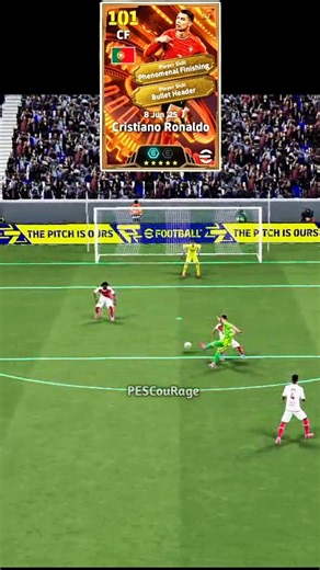 Cristiano Ronaldo With POWERFUL Shot 🔥🔥