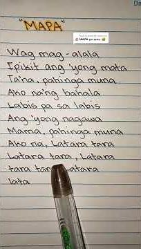 SB19 - MAPA (Lyrics)