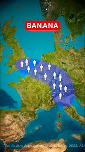 Why Europe’s Future Depends on the Blue Banana 🔥🍌 | Geography Explained