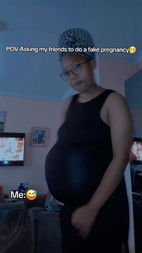 Asking Friends to Participate in a Fake Pregnancy