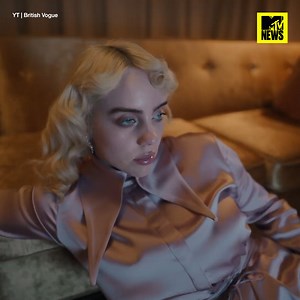 539K views · 10K reactions | Could not be more obsessed with Billie Eilish's all-new look for British Vogue ✨ | MTV UK | Facebook